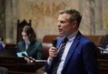 Income tax bill heads to WA governor for signature Senate Majority Leader Jamie Pedersen, D-Seattle, seen here on the Senate floor on Feb. 16, 2026, is prime sponsor of legislation creating an income tax that would be imposed on millionaires. The bill cleared the state Legislature on Tuesday and will soon reach Democratic Gov. Bob Ferguson for his expected signing.