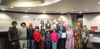 Renton Proclaims Sikh Heritage Month, Celebrates Vaisakhi Day Sikh Heritage Month, Celebrates Vaisakhi Day