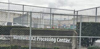 The Northwest ICE Processing Center in Tacoma, which is one of the largest immigrant detention facilities in the western U.S