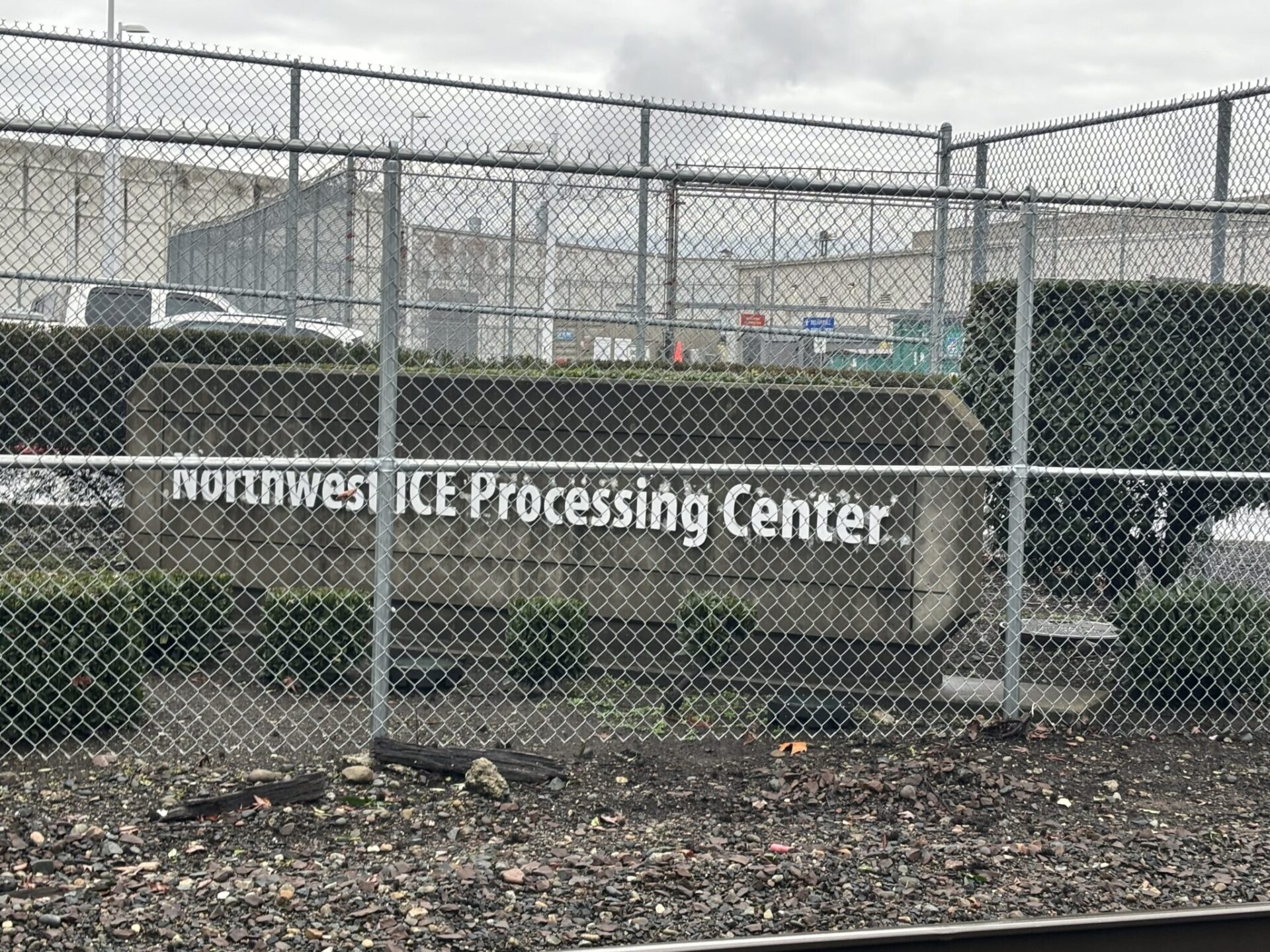 The Northwest ICE Processing Center in Tacoma, which is one of the largest immigrant detention facilities in the western U.S