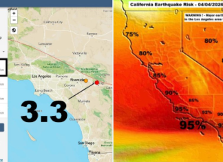 Earthquake Foreshocks Reported in Southern California, Warning Issued for Possible Larger Quake Earthquake Foreshocks Reported