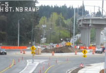 Highway Lane Closure Causes Traffic Slowdown, Authorities Urge Caution Highway Lane Closure