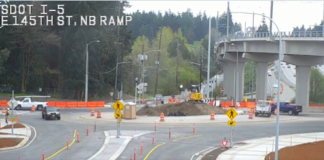 Highway Lane Closure Causes Traffic Slowdown, Authorities Urge Caution Highway Lane Closure