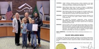 Kent City Council Proclaims Black Wellness Week