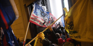 A pro-Trump mob breaks into the U.S. Capitol on January 6, 2021