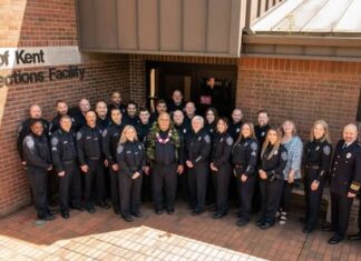 Kent Honors Corrections Officers During National Appreciation Week kent police