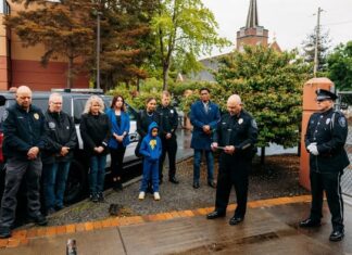 Kent Police Hold Memorial Ceremony
