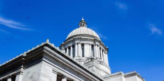 Federal judge rebuffs bid to toss WA legislative maps The Washington state Capitol
