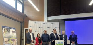 Washington state Department of Ecology Director Casey Sixkiller speaks alongside local leaders on a new effort to respond to Washington’s persistent droughts