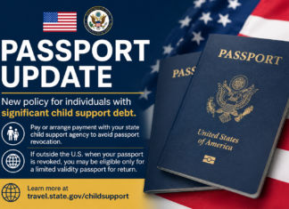 U.S. to Revoke Passports Over Unpaid Child Support U.S. to Revoke Passports