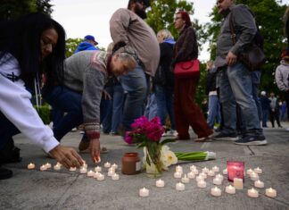 Final 2 victims recovered from site of southwest Washington mill implosion Community members place electric candles near a vase of flowers during a vigil at R.A. Long Park following a fatal chemical storage tank failure on May 26, 2026 in Longview, Washington.