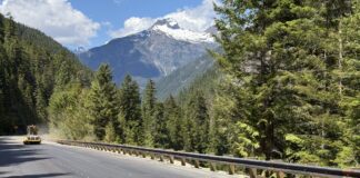Contractor crews working for the Washington State Department of Transportation completed emergency repairs on State Route 20 and fully reopened the North Cascade Highway on Sunday, June 14