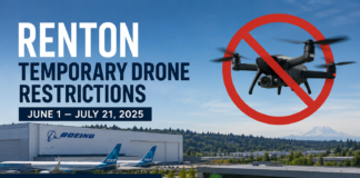 FAA Imposes Temporary Drone Restrictions in Renton Ahead of FIFA World Cup Activities