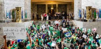 WA state workers head into difficult wage talks as budget outlook darkens Hundreds of state workers entered the state Capitol in Olympia to protest potential furloughs amid a massive budget shortfall on Wednesday, April 9, 2025