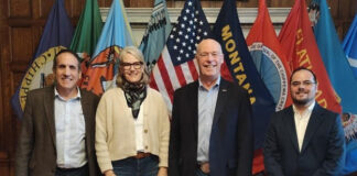 Washington-based engineering tool manufacturer selects Montana for new $800M facility Gov. Gianforte meets with John Janicki, president of Janicki Industries, left, at the Montana State Capitol.