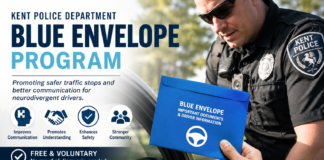 Kent Police Launch Blue Envelope Program to Improve Traffic Stops for Neurodivergent Drivers Kent Police Launch Blue Envelope Program