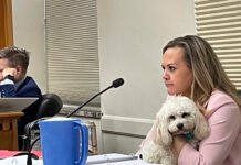 Washington state Rep. Tarra Simmons, D-Bremerton, listens to testimony during a hearing on allegations she violated state ethics laws on June 8, 2026. Simmons denies the charges