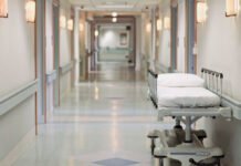 Portable hospital bed