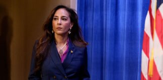 Assistant Attorney General for Civil Rights Harmeet Dhillon, seen here at the Justice Department last year.