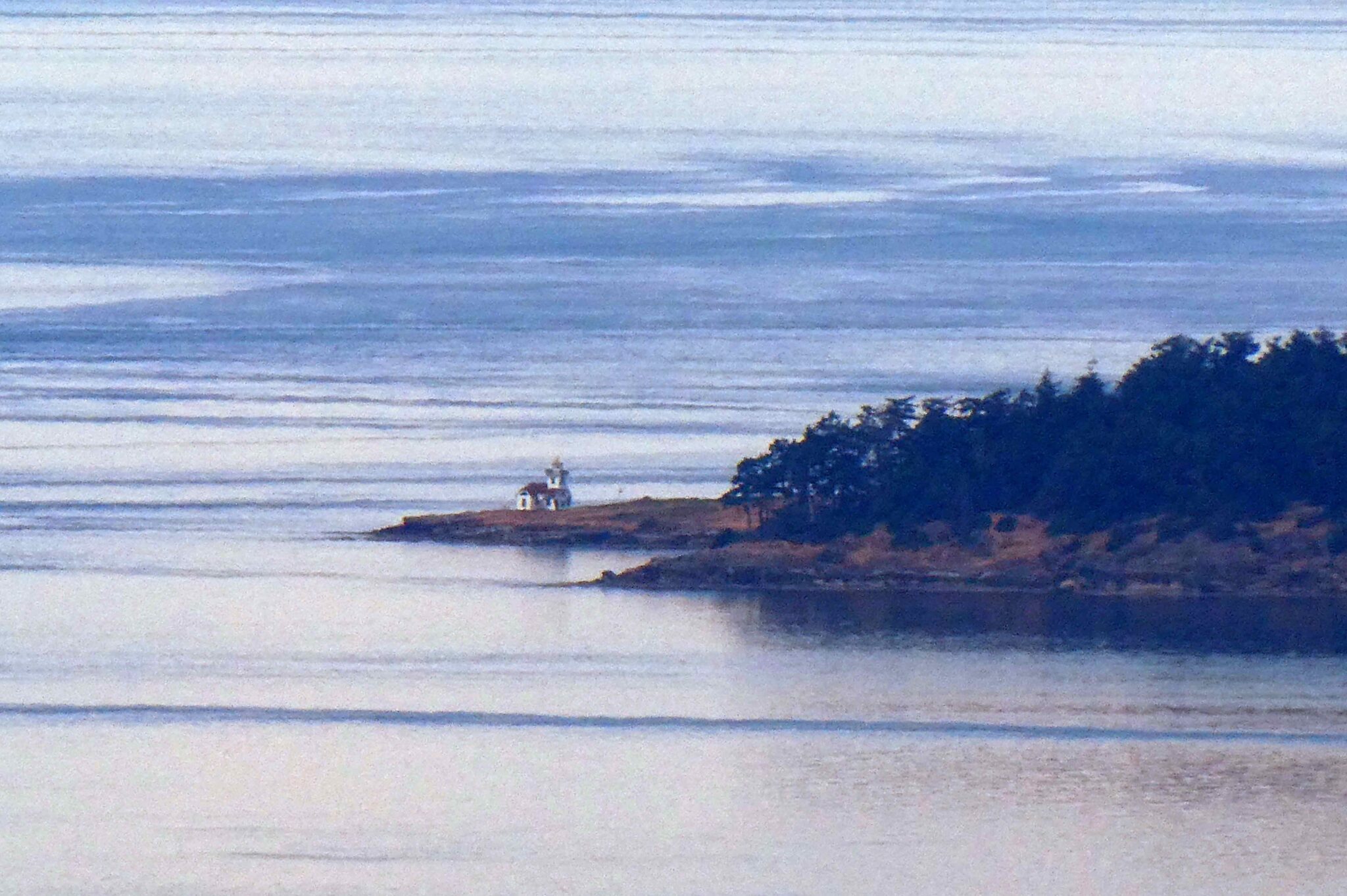 The Patos Island lighthouse is a landmark on the Washington side of the U.S.-Canada maritime border. The San Juan Islands are on the front lines of the safety debate about increased tanker traffic to the Port of Vancouver. 