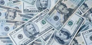 Various American Dollar Bills