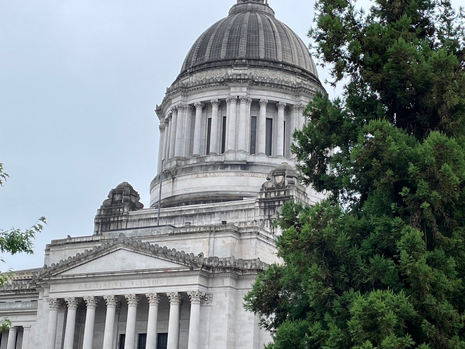 The state Capitol in Olympia, Washington on Aug. 10, 2026