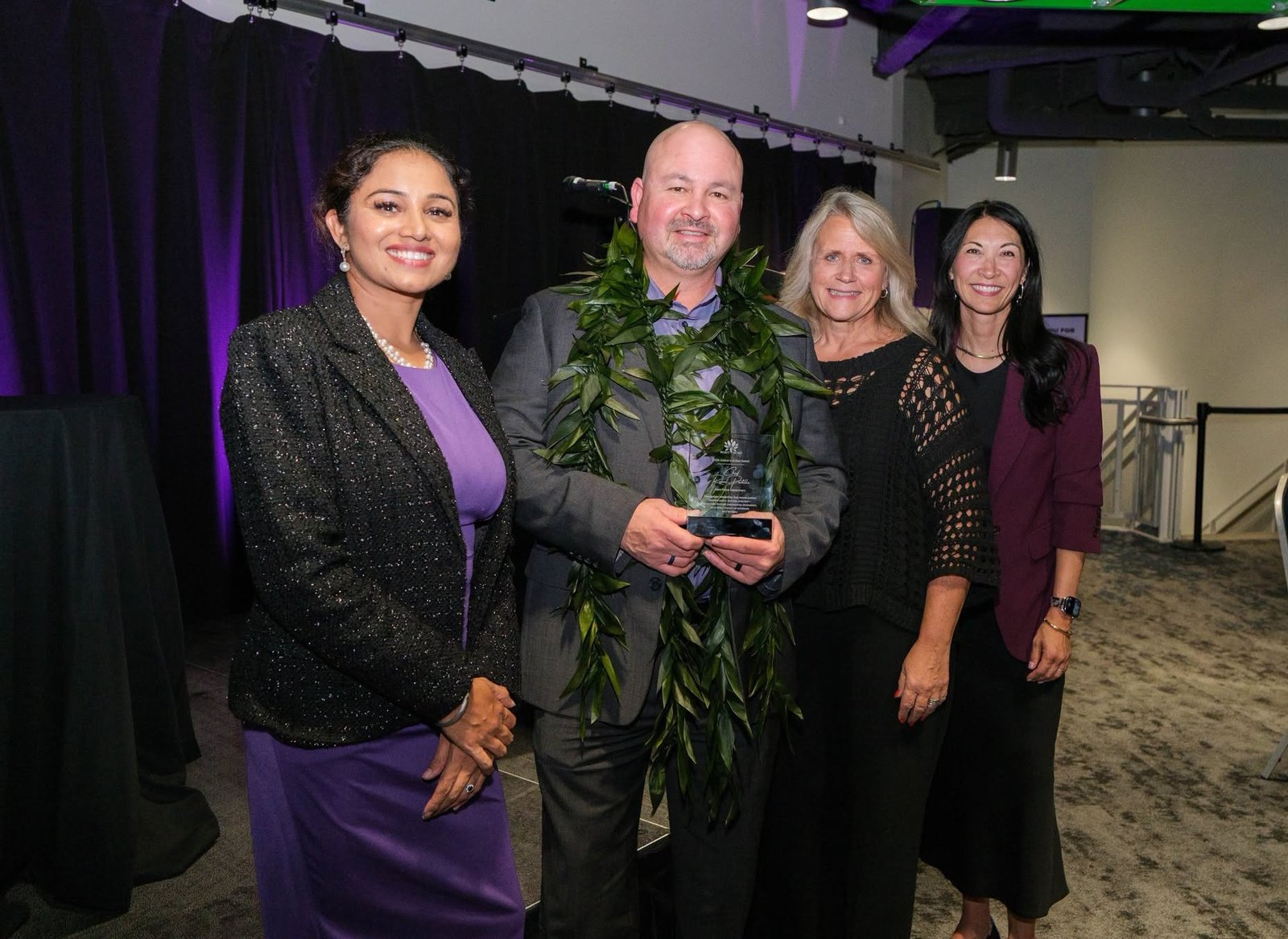 Kent Council President Kaur, Chief Padilla, Mayor Dana Ralph and King County Councilmember Stephanie Fain