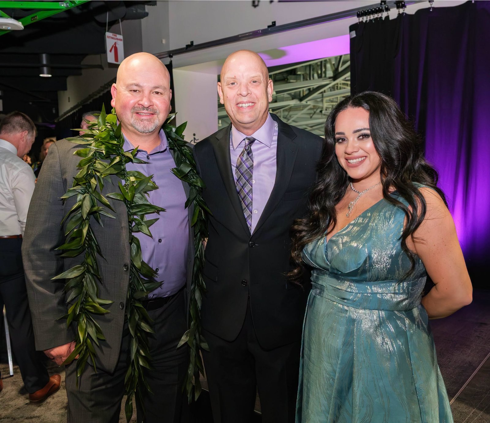 Chief Padilla, Commander L. Meyer and Project Be Free Executive Director & Co-Founder Katya Wojcik